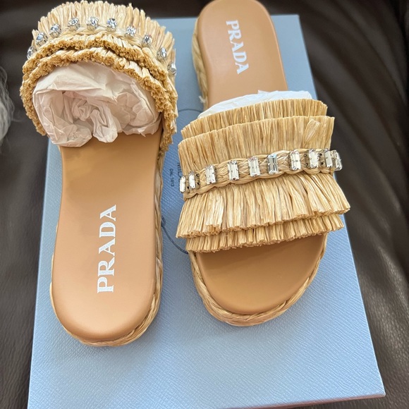 Prada sandal sz 38 - Picture 4 of 8